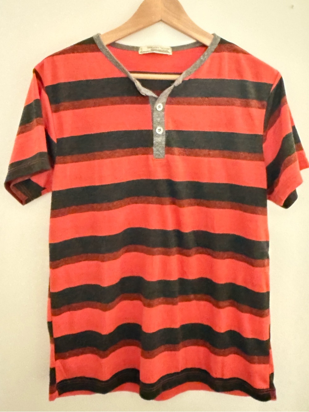 Threads 4 Thought Striped Short-Sleeve Henley